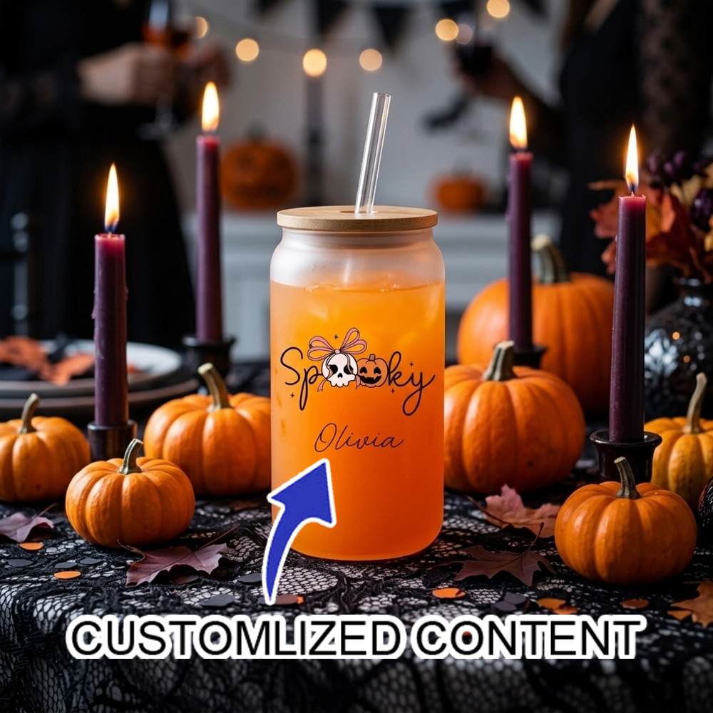 Coffee Equipment Names - Gelas Minum Halloween Seram dengan Nama
