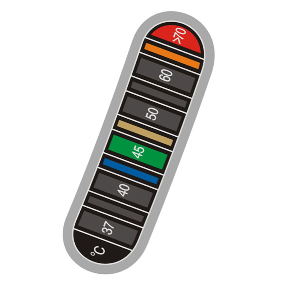 Temperature Strip Thermometer - 10 Buah Strip Termometer Botol Air