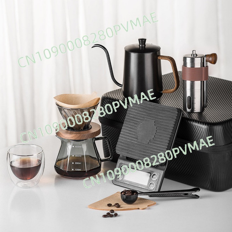 Coffee Equipment Gift - Set kopi tuang tangan untuk berkemah