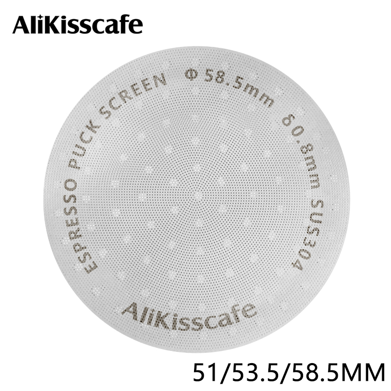 Coffee Equipment Set - Alikisscafe Espresso Puck layar 51mm 53.5mm