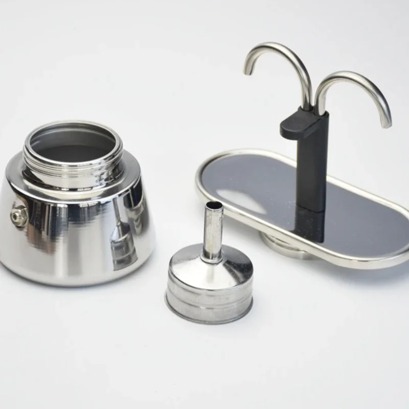 Mini Moka Pot tabung ganda 200 - Coffee Equipment Set ulasan dan harga