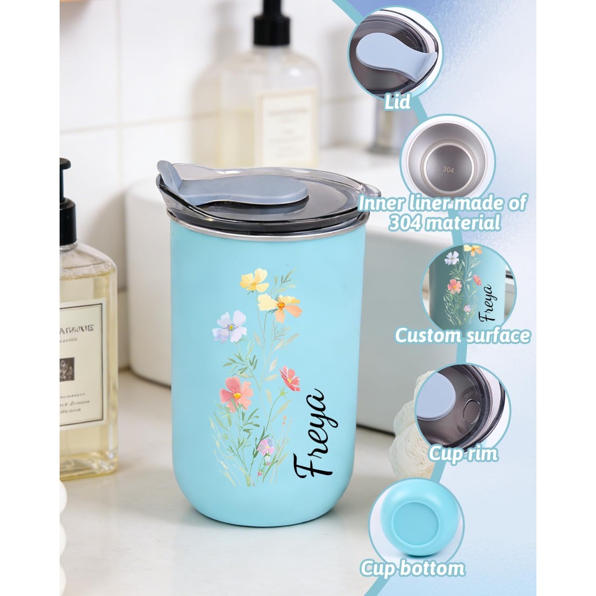 Botol Minum Kopi Terisolasi da - Coffee Equipment Gift ulasan dan harga