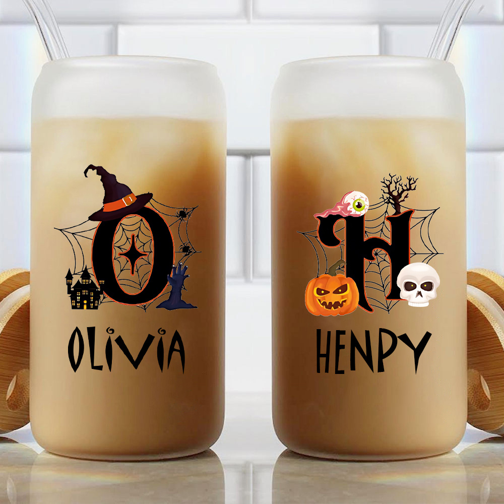Gelas Kaca Custom dengan Nama  - Coffee Equipment Names ulasan dan harga