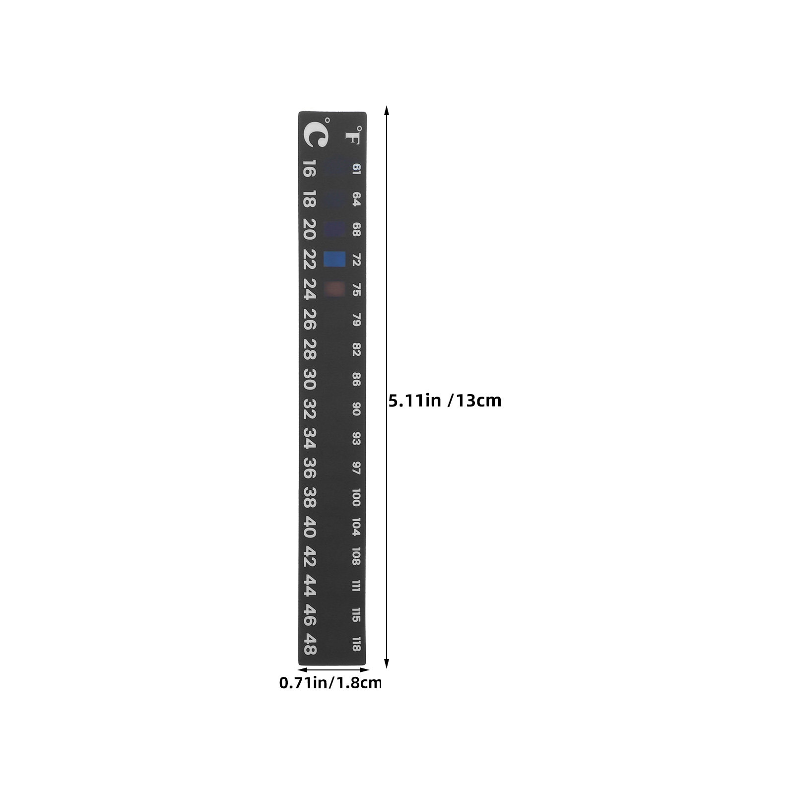 6Pcs Stiker Termometer Ferment - Temperature Strip Thermometer ulasan dan harga