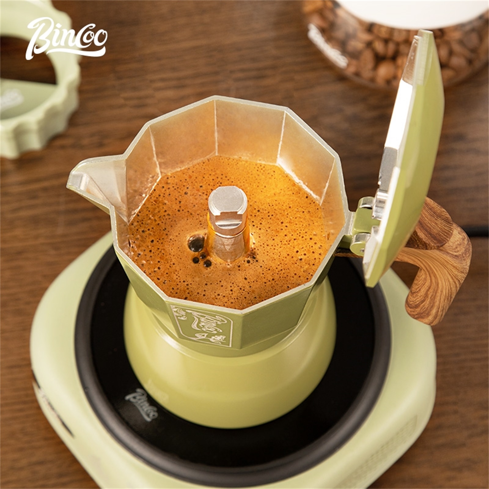 Set Moka Pot Premium Bincoo 6  - Coffee Equipment Set ulasan dan harga