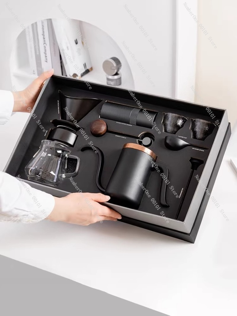 Set Pembuat Kopi Manual Kotak  - Coffee Equipment Gift ulasan dan harga