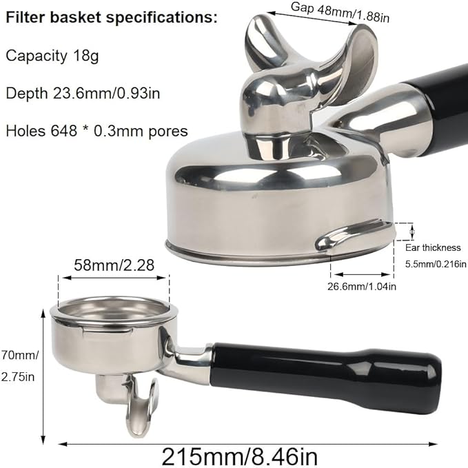 Portafilter E61 58mm Double Sp - Portafilter 58Mm ulasan dan harga