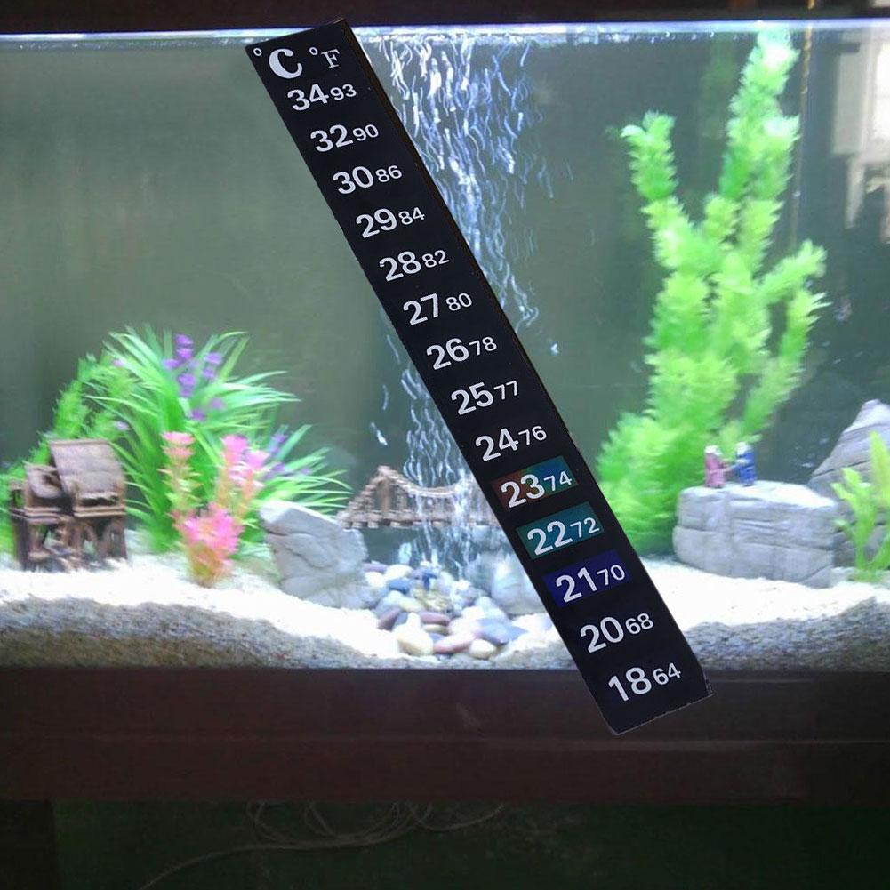Akuarium Digital, stiker tangk - Temperature Strip Thermometer ulasan dan harga