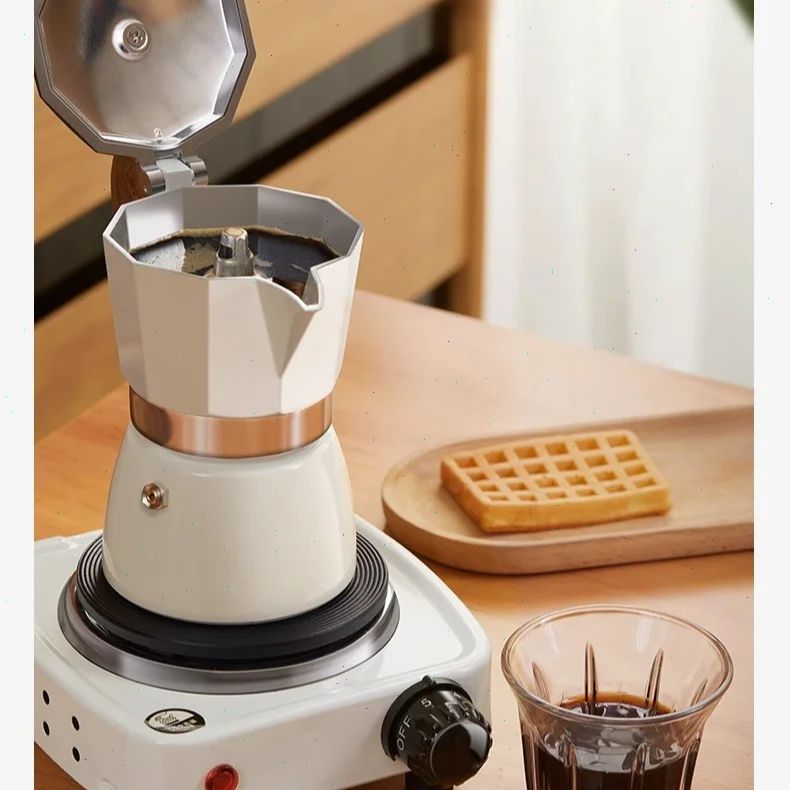 Set Pembuat Kopi Moka Pot Berb - Coffee Equipment Set ulasan dan harga